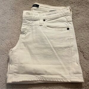 Big Star 1974 White Denim Shorts